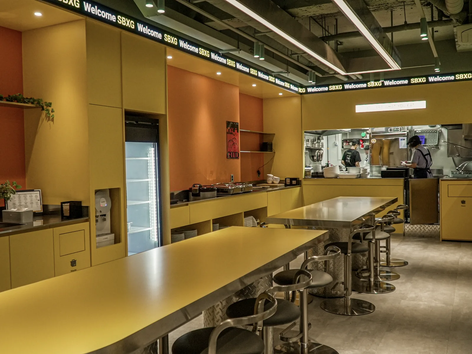 FEARX lounge cafeteria