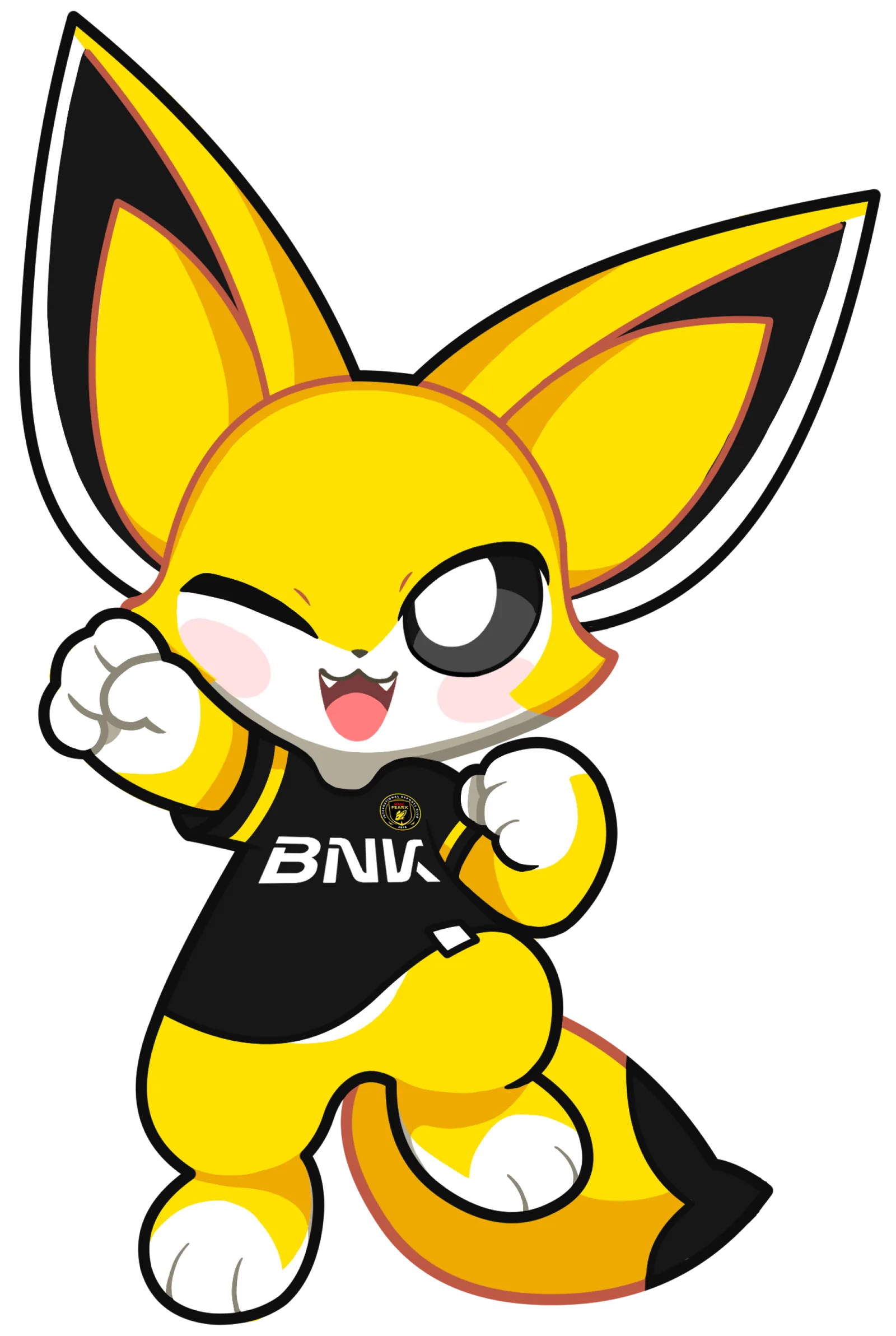 NEXX, the FEARX mascot
